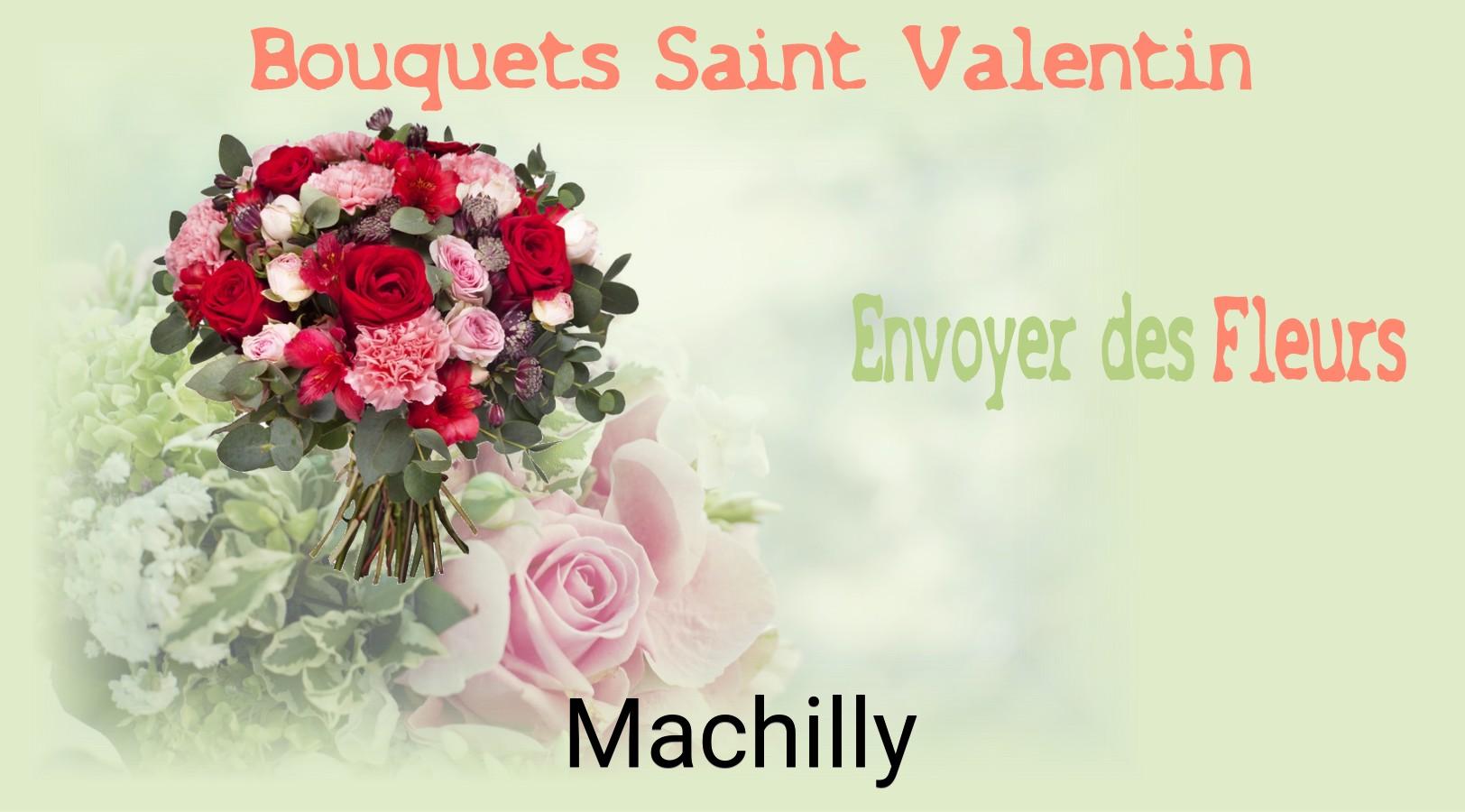 Roses de Saint-Valentin livrées à Machilly